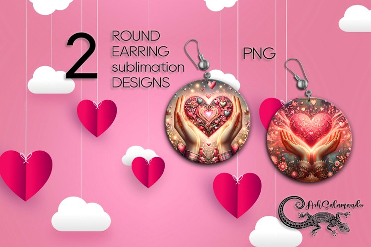 Earring Sublimation Designs Image 20