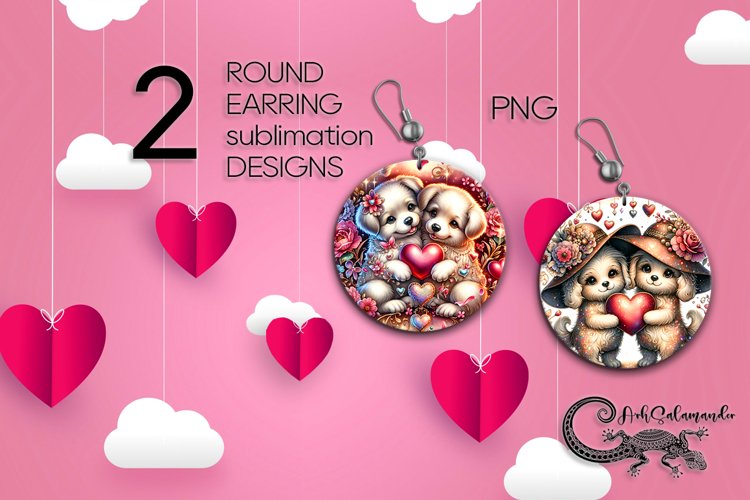 Earring Sublimation Designs Image 18