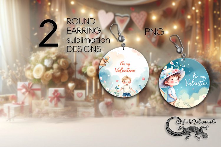 Earring Sublimation Designs Image 2
