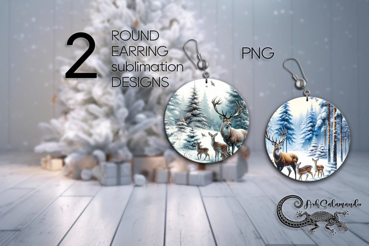 Sublimation Earring Designs Image 7