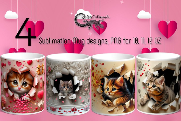 Cat Watercolor Image 7