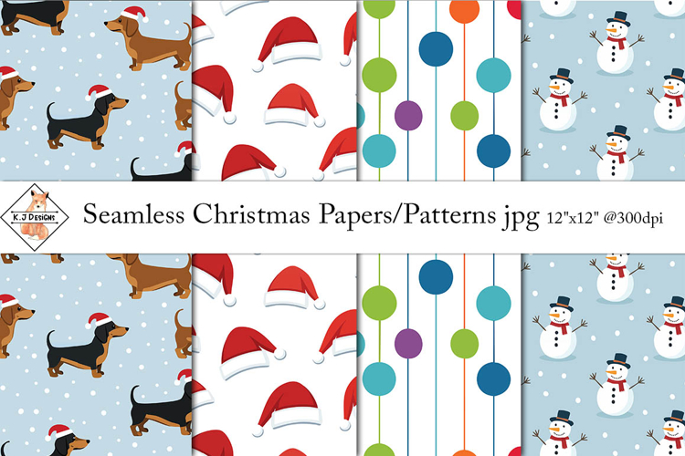 Seamless Christmas Papers | Patterns
