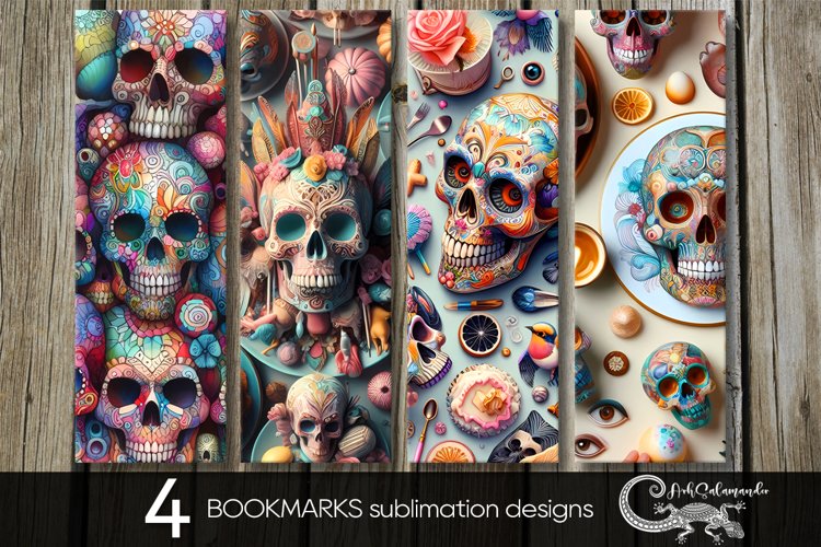 Sugar Skulls Clipart Image 12