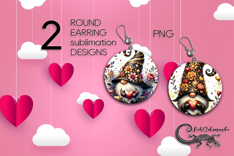 Valentine Gnome Clipart Image 3