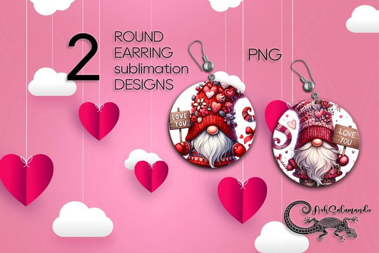 Valentine Gnome Clipart Image 4
