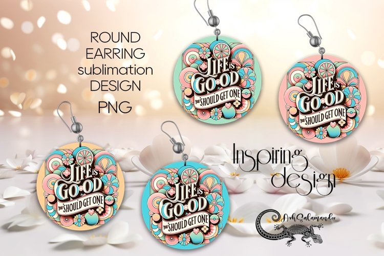 Sublimation Earring Designs Image 23