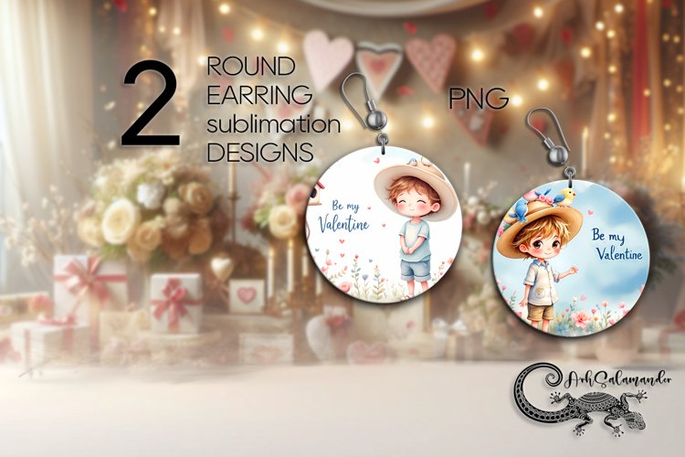 Earring Sublimation Designs Image 16