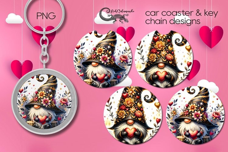 Valentine Gnome Clipart Image 14