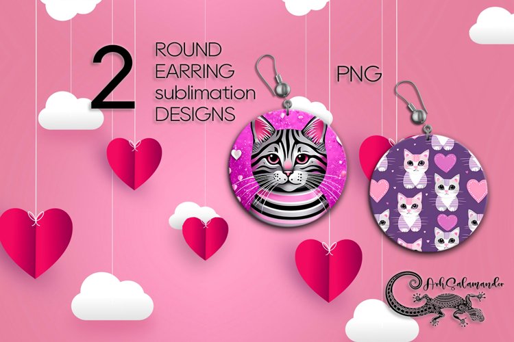 Earring Sublimation Designs Image 12