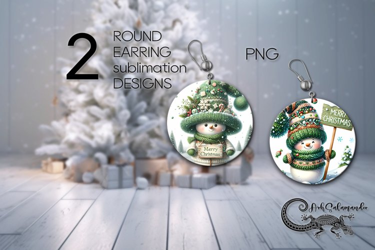Cute Snowman Clipart Image 7