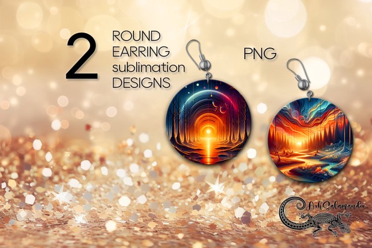 Sublimation Earring Designs Image 4