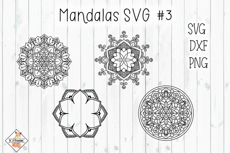 Mandalas SVG #3