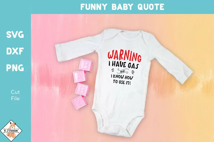Funny Baby Quote SVG | Childs Clothing