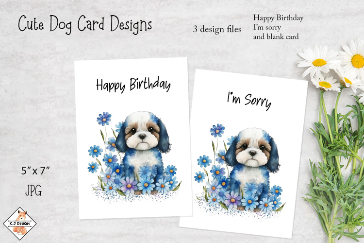Cute Dog Card Designs | Printables