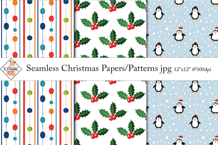 Seamless Christmas Papers | Patterns