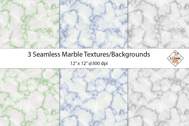 Marble Paper Textures Digital Papers