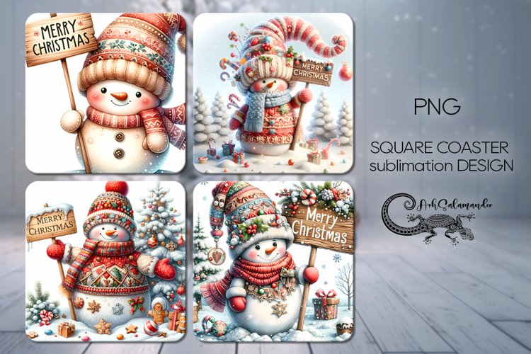 Cute Snowman Clipart Image 16