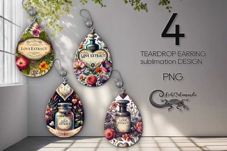 Earring Sublimation Designs Image 3