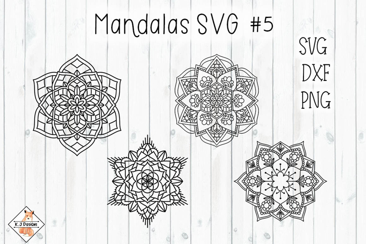 Mandalas SVG #5