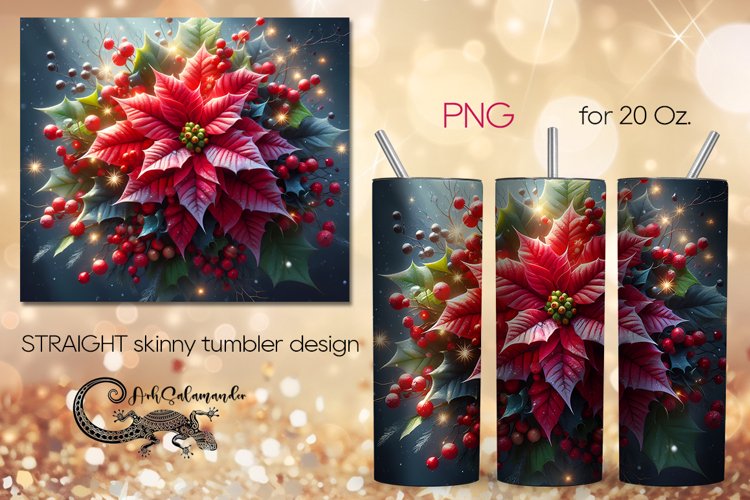Christmas compoition | Tumbler Sublimation Designs PLUS6