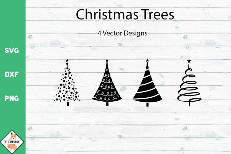 Christmas Trees SVG