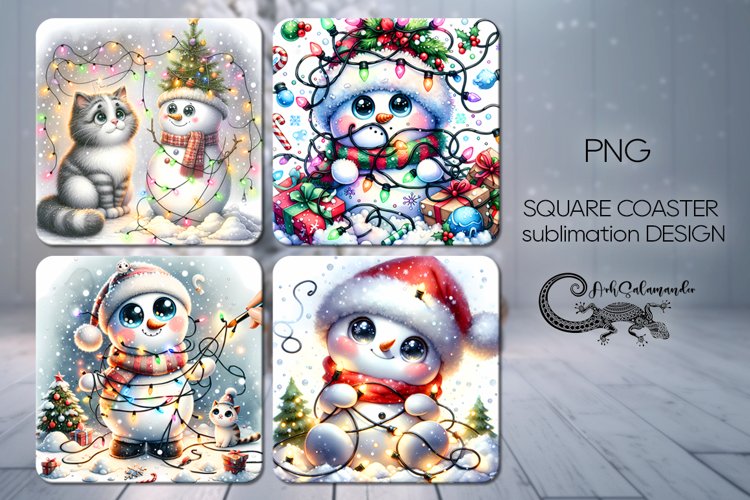 Snowman Sublimation Image 5