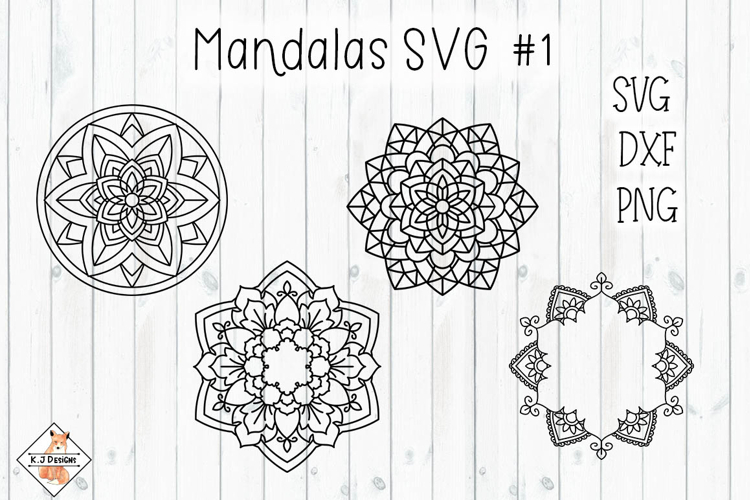 Mandalas SVG #1