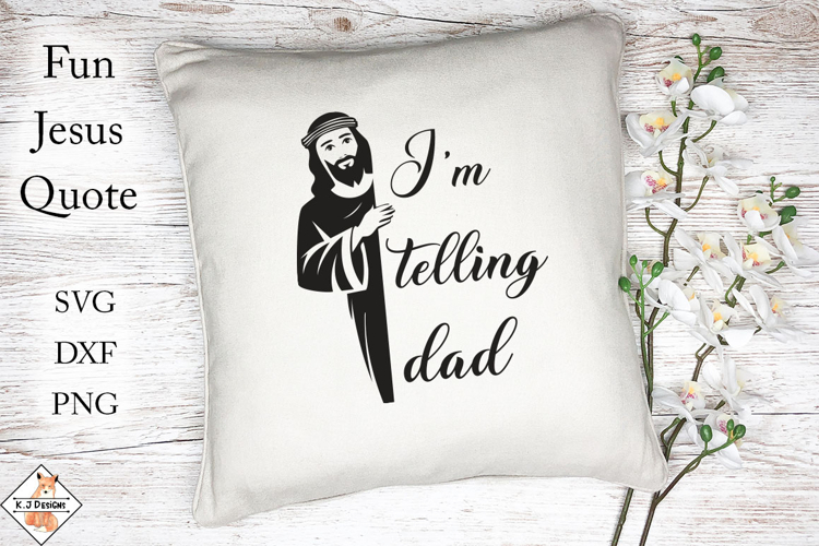 Funny Jesus Quote SVG | Christian Design