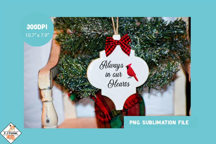 Christmas Ornament Design | Cardinal Bird