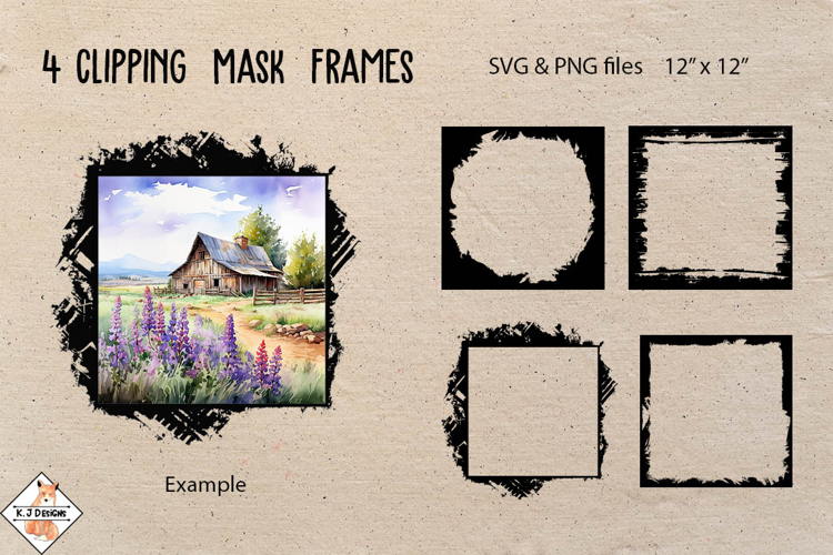 Clipping Masks SVG | Overlay Designs