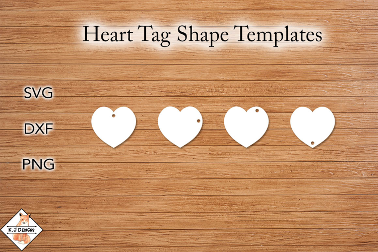 Tag Shape Templates SVG