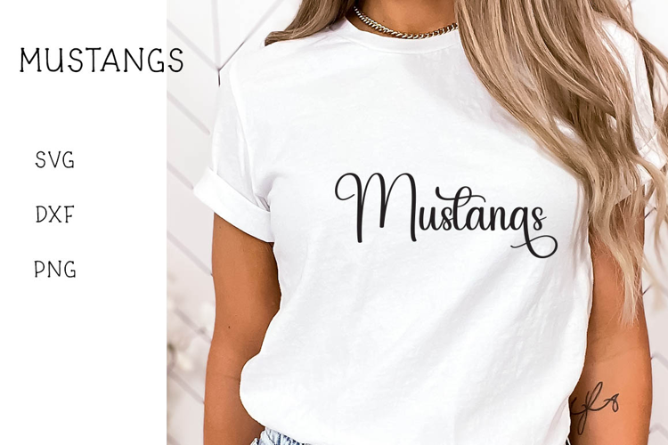Mustangs SVG