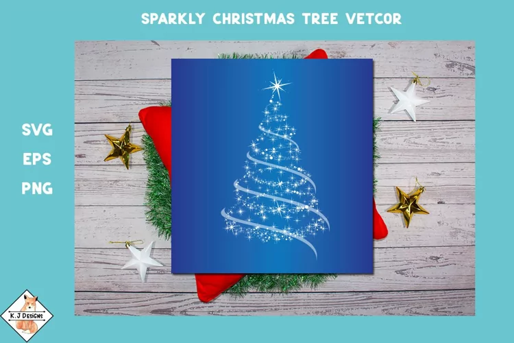 Christmas Tree Vector | Holiday Clipart