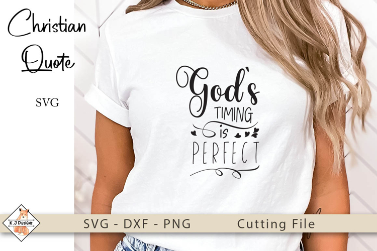 Christian Quote SVG Design | Religious