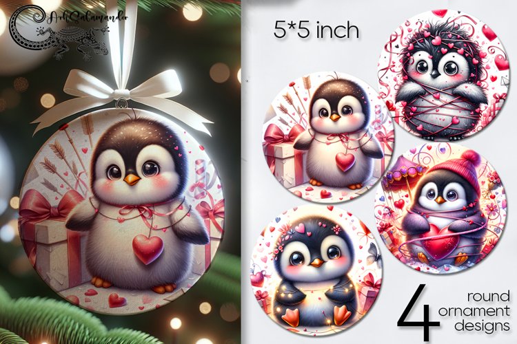 Christmas Ornament Sublimation Designs Image 4