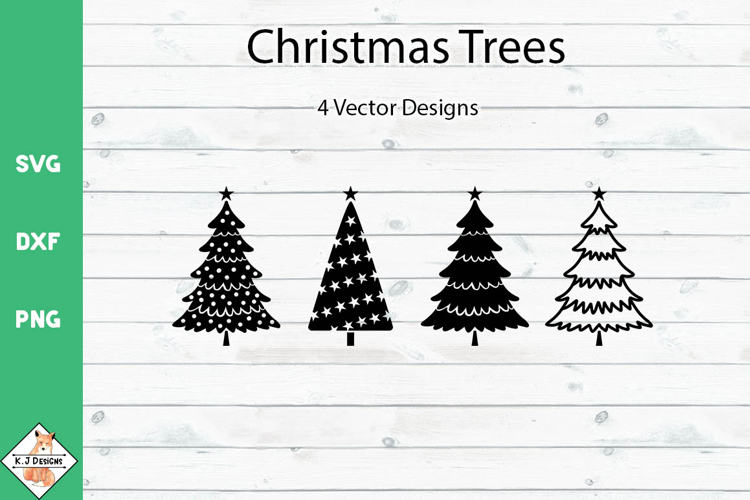 Christmas Trees SVG