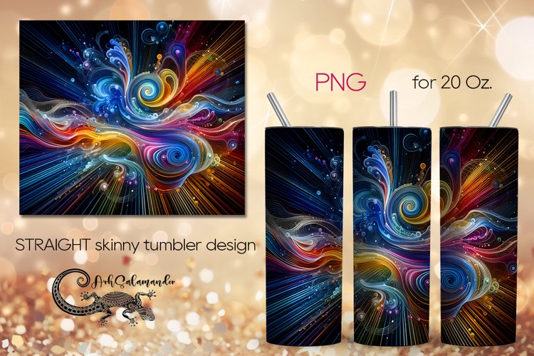 Abstract design | surrealism Straight Skinny Tumbler PLUS
