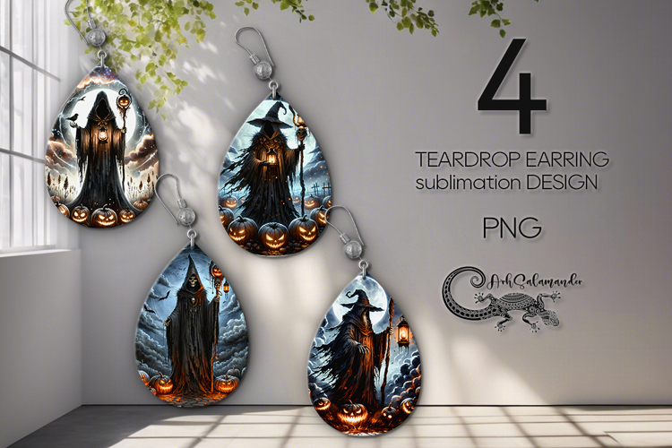 Halloween Earring SVG