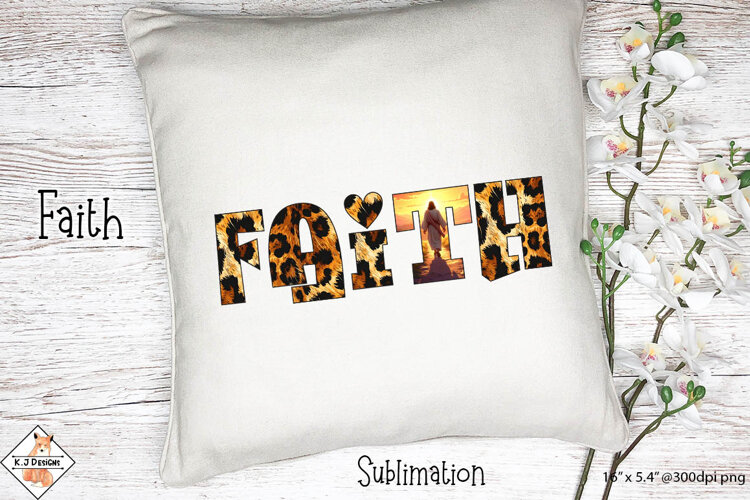 Faith Sublimation | Christian Designs example image 1