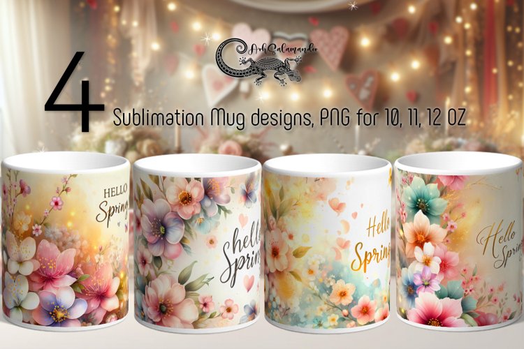 Watercolor Flowers Image 9
