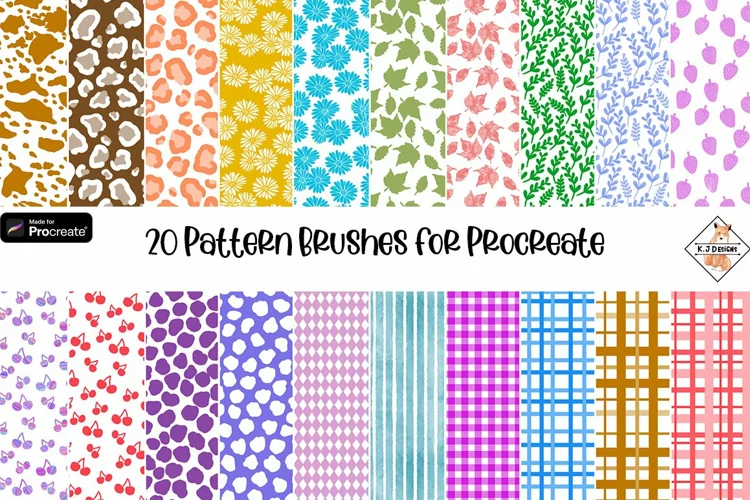 Procreate Pattern Brushes