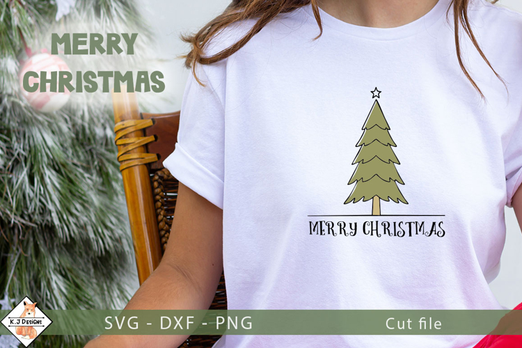 Merry Christmas Design SVG