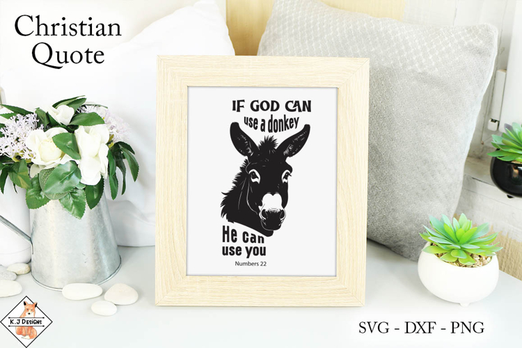 Christian Quote SVG Design | Religious
