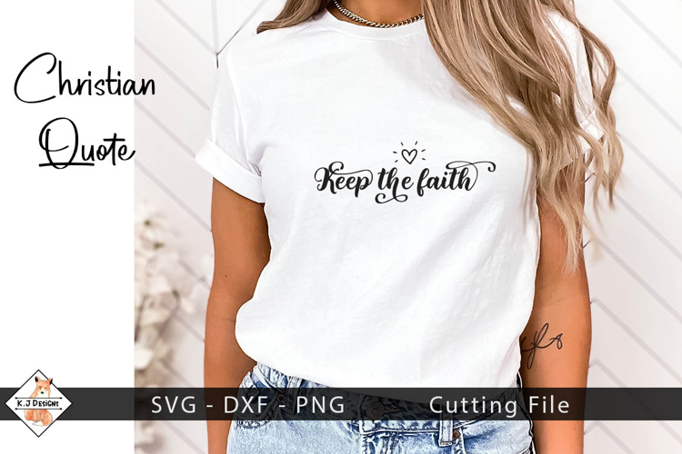 Christian Quote SVG Design | Religious