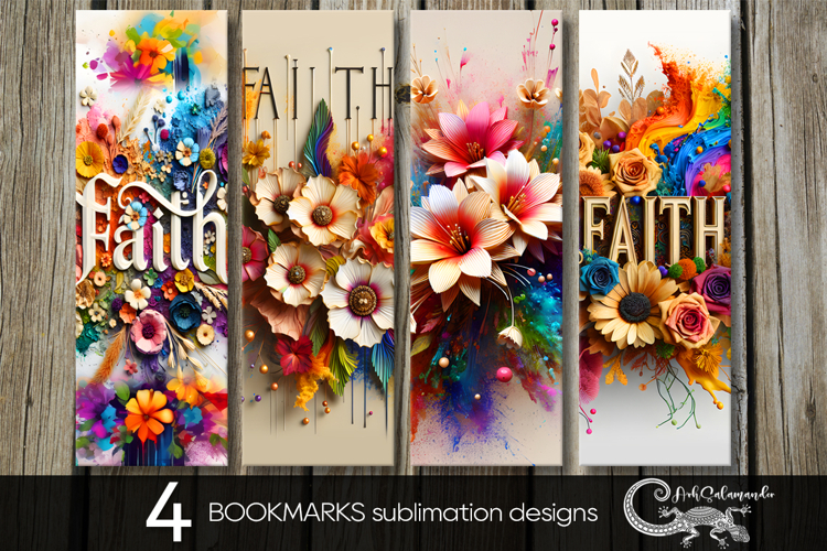 Christian Cross | faith bookmarks sublimation design P