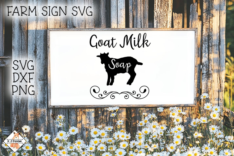 Goat Milk Soap SVG | Farmhouse Designs