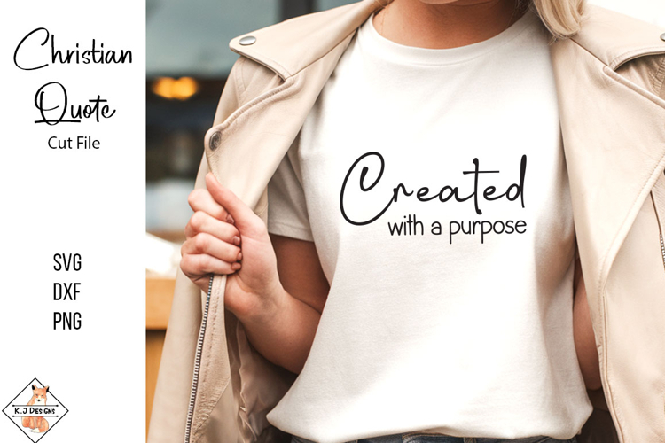 Created with a purpose SVG Design | Religious