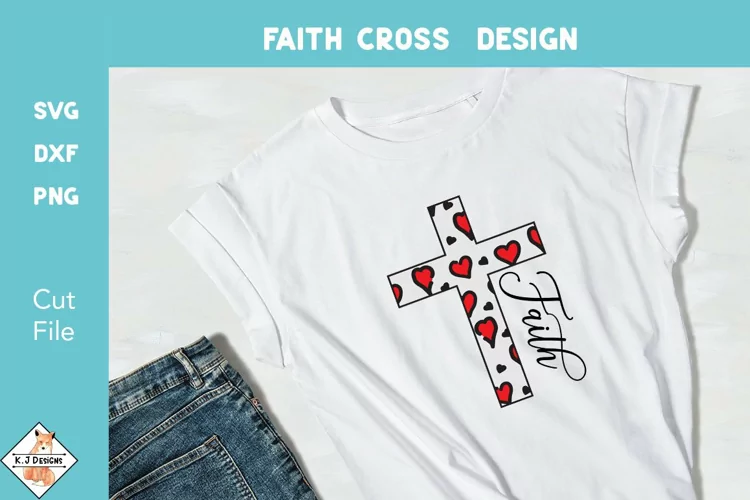 Faith Cross SVG | Christian Designs