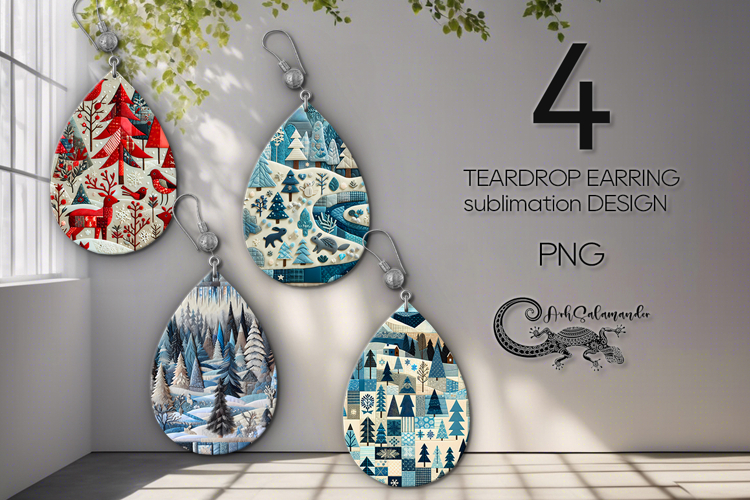 Christmas Earring SVG