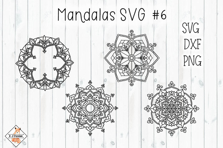 Mandalas SVG #6